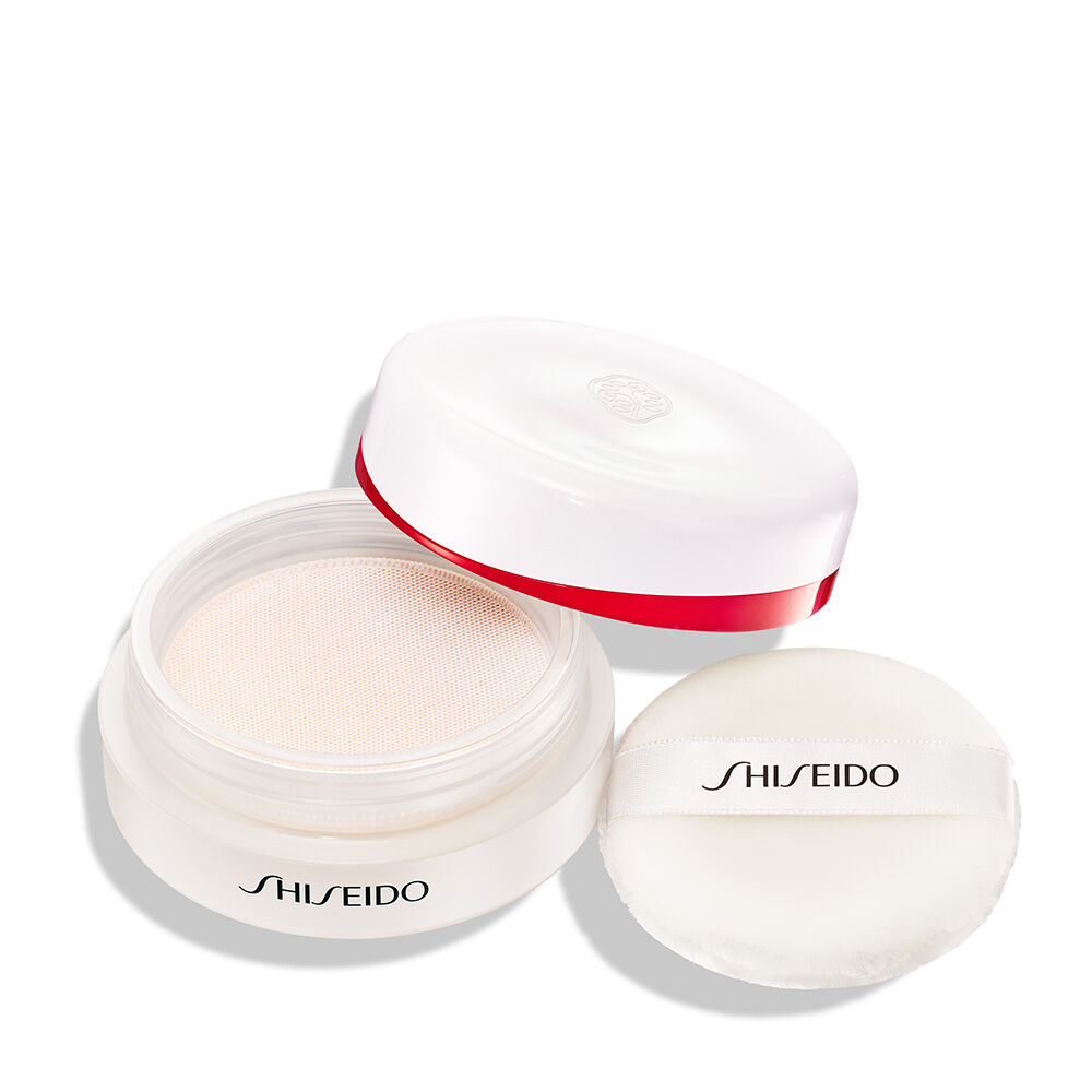 Shiseido Setting Powder for flawless makeup finish and long-lasting wear, enhancing skin texture seamlessly