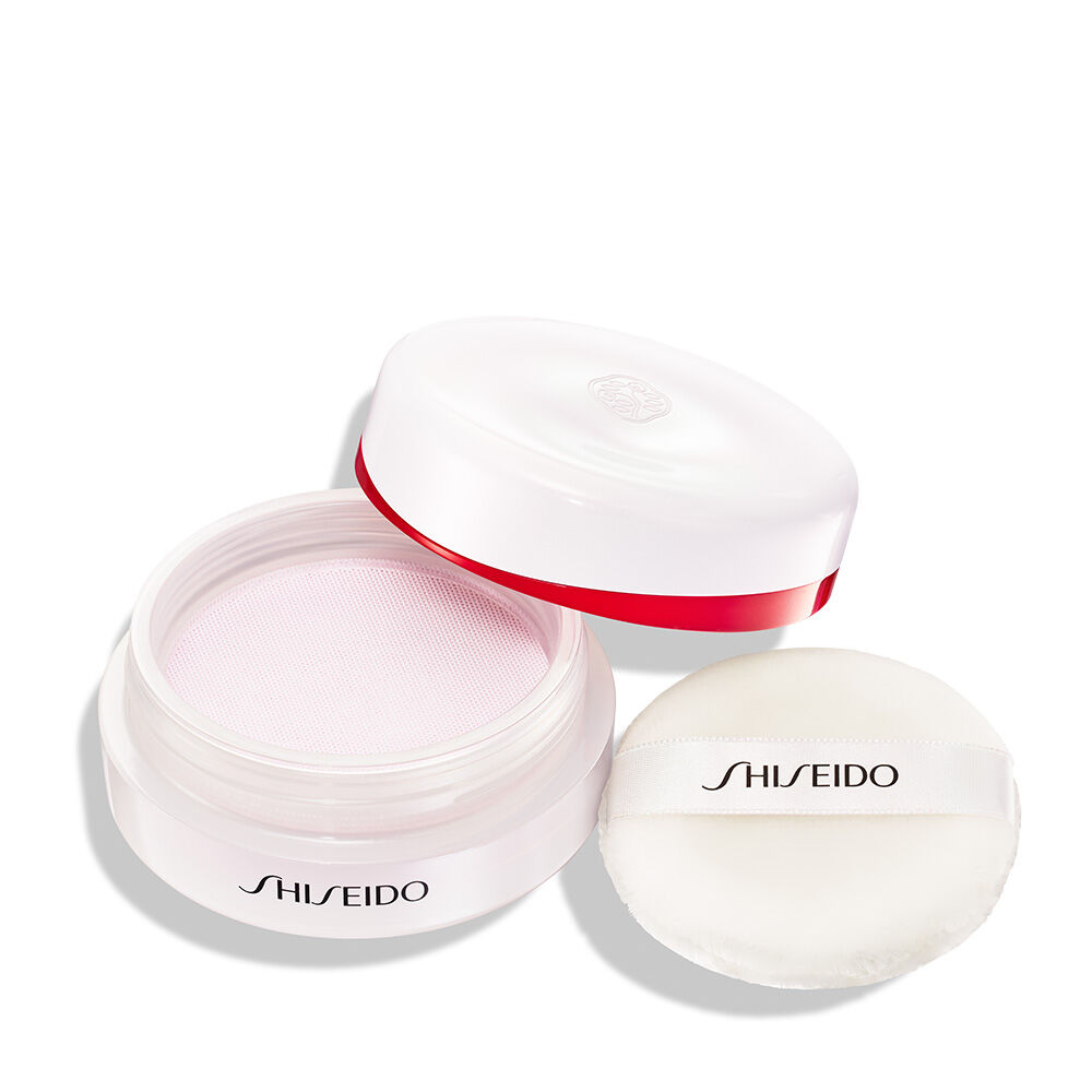Shiseido Setting Powder for flawless makeup finish and long-lasting wear, enhancing skin texture seamlessly