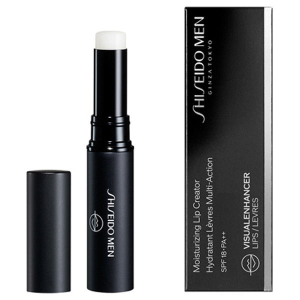 Shiseido Men moisturizing lip balm providing hydration and care for men's lips