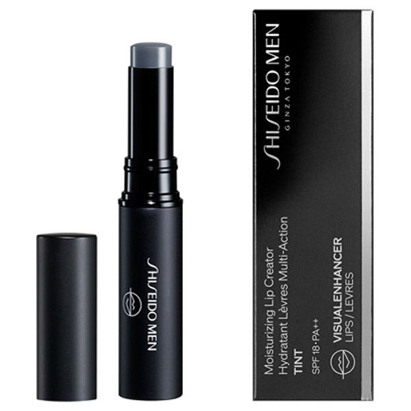 Shiseido Men Moisturizing Lip Creator Tint providing effective moisturizing care for men's lips