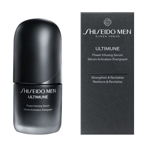 Resilient skin enhancement with Ultimune by Shiseido Men for advanced skincare results