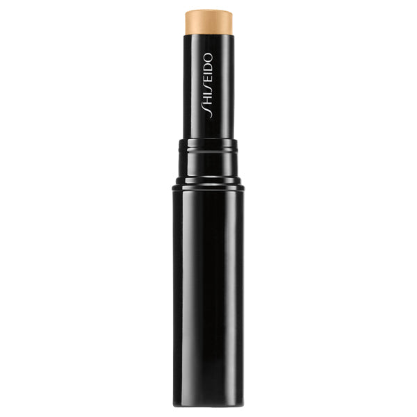 Shiseido concealer stick delivering flawless coverage with long-lasting, natural finish for all skin types