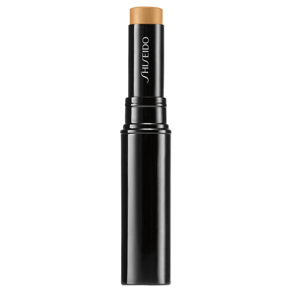 Shiseido concealer stick delivering flawless coverage with long-lasting, natural finish for all skin types