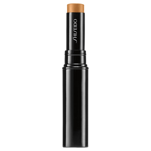 Shiseido concealer stick delivering flawless coverage with long-lasting, natural finish for all skin types