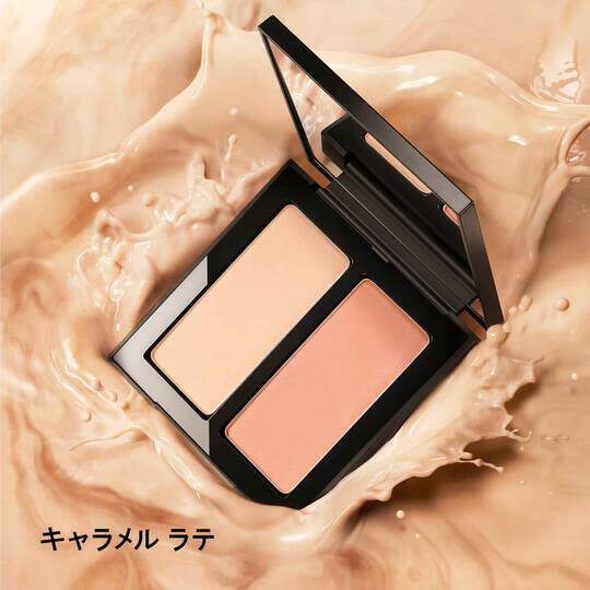 Shu Uemura 3D Cheekmate makeup product showcasing natural contouring effect