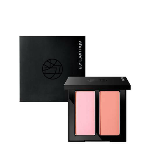 Shu Uemura 3D Cheekmate makeup product showcasing natural contouring effect