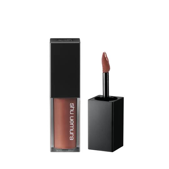 Shu Uemura Kinu Rouge cream lip gloss providing rich color and creamy texture for a flawless finish