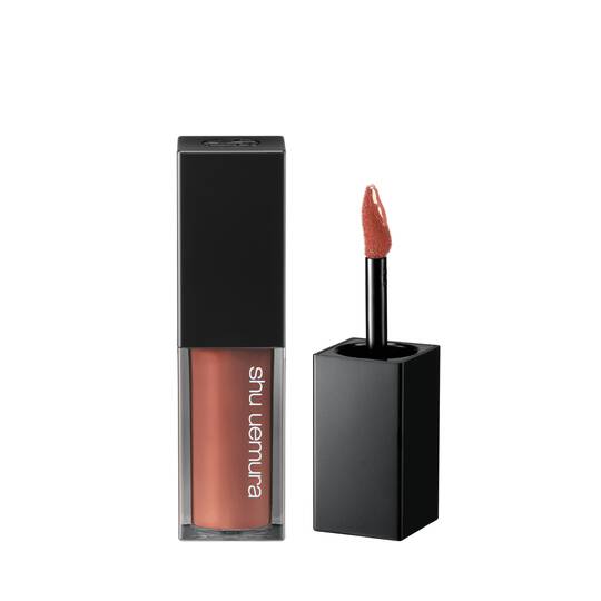 Shu Uemura Kinu Rouge cream lip gloss providing rich color and creamy texture for a flawless finish