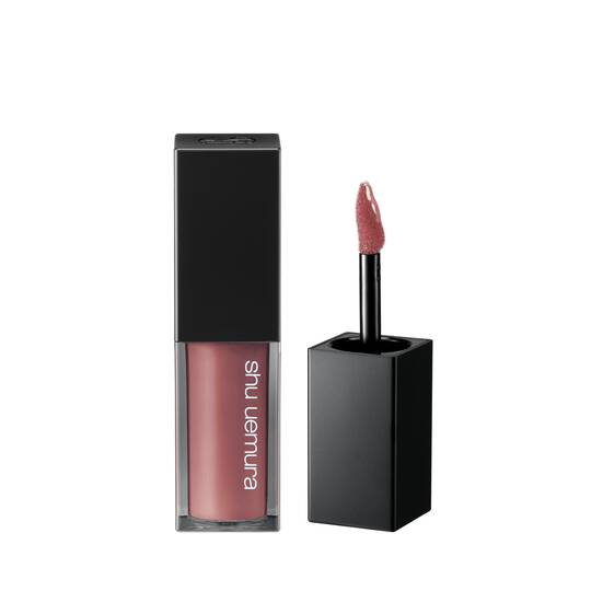 Shu Uemura Kinu Rouge cream lip gloss providing rich color and creamy texture for a flawless finish