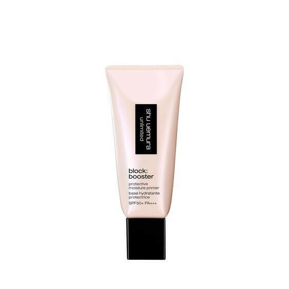 Unlock Radiance with Shu Uemura Unlimited Block Boost 30ml