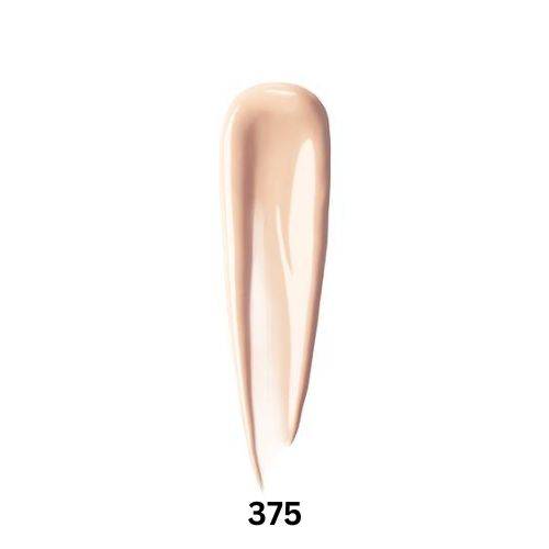 Shu Uemura Unlimited Care Tsuya Serum Foundation 35ml in shade 375, showcasing a smooth, creamy texture for flawless face makeup application.