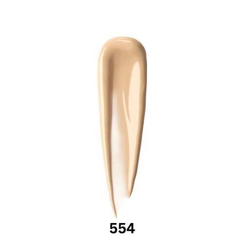 Shu Uemura Unlimited Care Tsuya Serum Foundation 35ml in shade 554, showcasing a smooth beige tone for flawless face makeup.