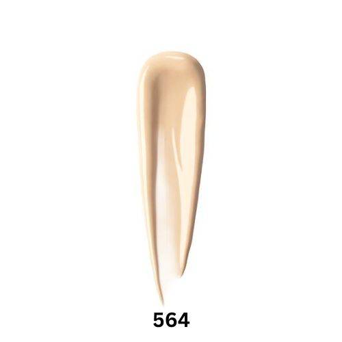Shu Uemura Unlimited Care Tsuya Serum Foundation 35ml in shade 564, showcasing a creamy beige tone with a smooth texture for flawless coverage.