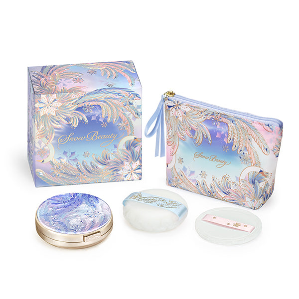 Snow Beauty brightening face powder for a radiant and flawless complexion