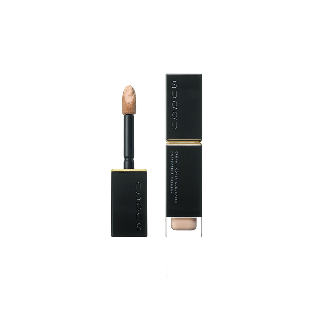 Suqqu concealer providing seamless coverage for a flawless complexion, enhancing natural beauty with premium quality makeup