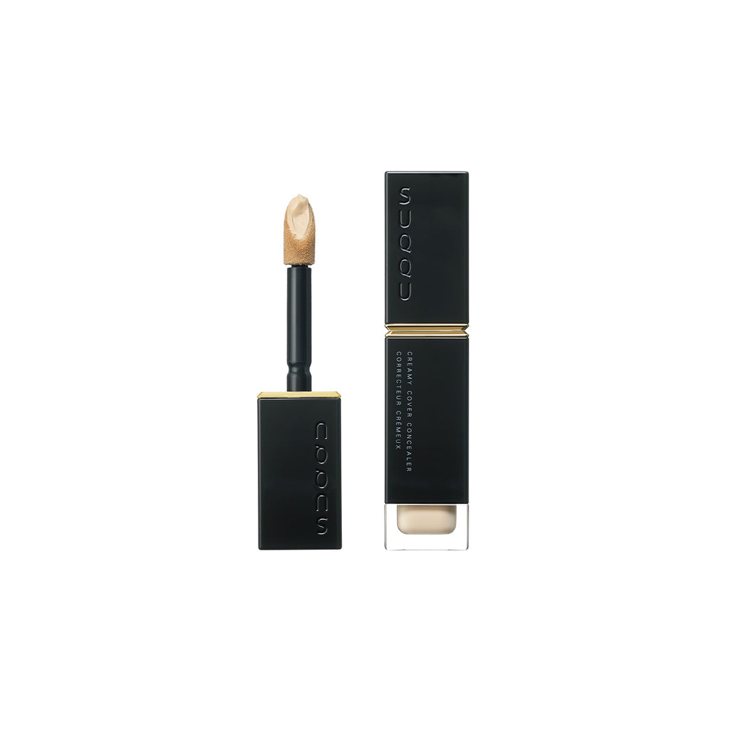 Suqqu concealer providing seamless coverage for a flawless complexion, enhancing natural beauty with premium quality makeup