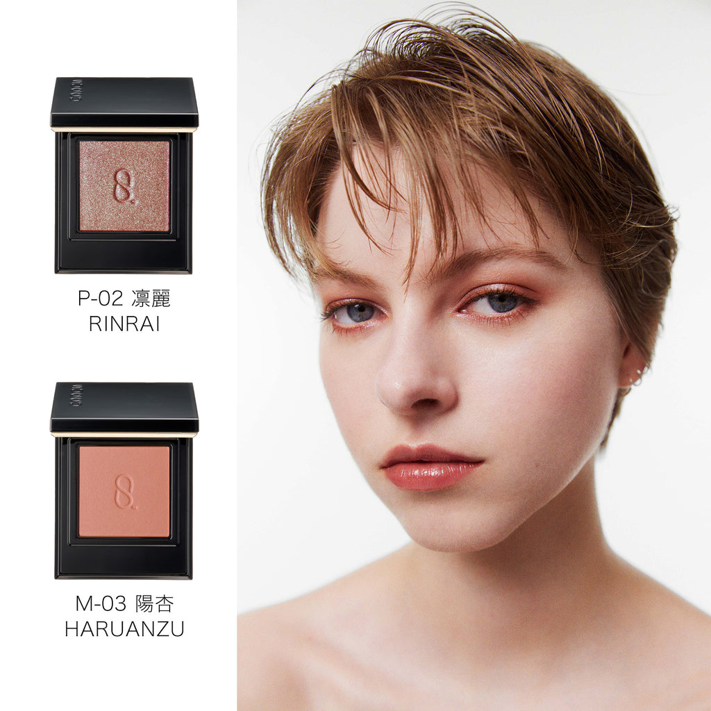 Radiant Eyes showcasing the elegance of Suqqu Mono Look for a sophisticated and polished makeup style.