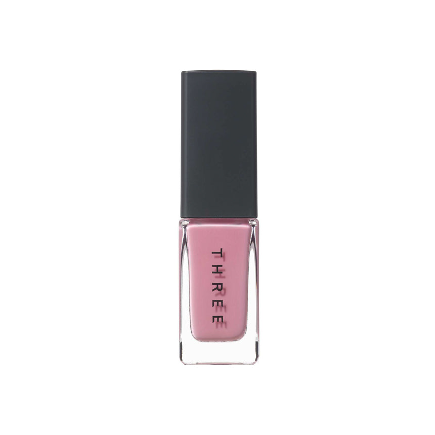 Three Nail Lacquer 7ml in soft pink shade, ideal for feminine and delicate nail looks. Part of Tokyo Beauty Box collection.