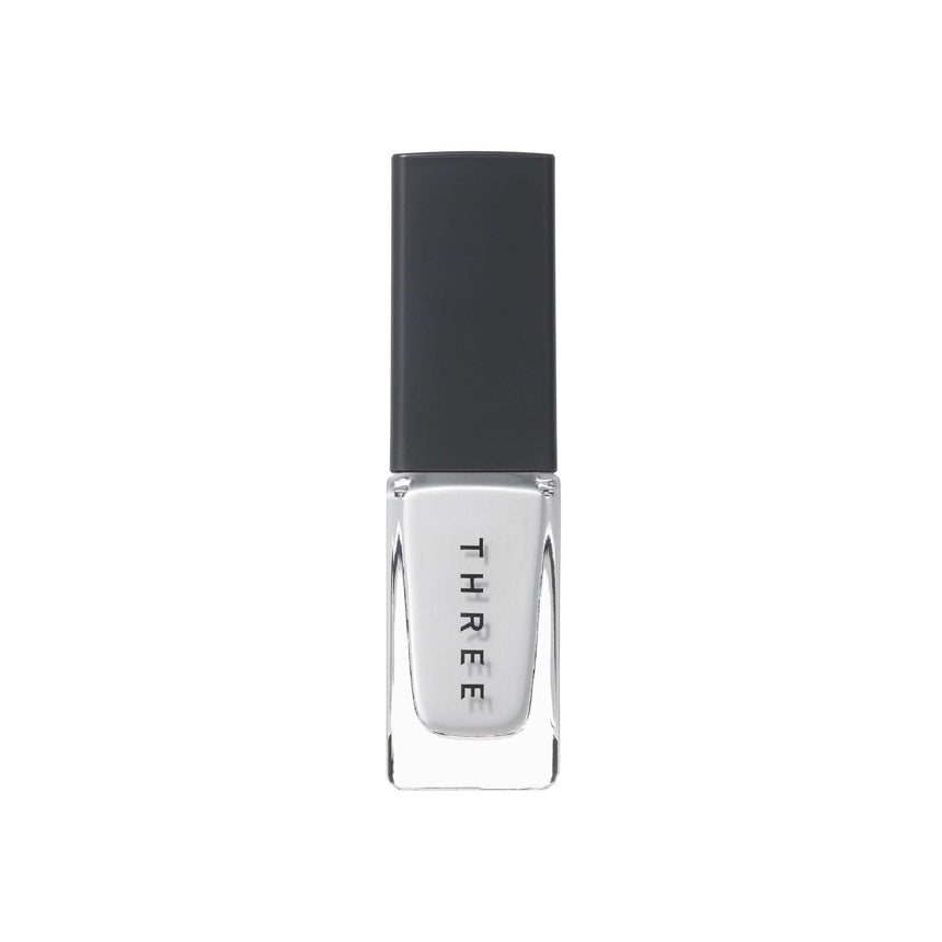 Three Nail Lacquer 7ml in crisp white shade, perfect for clean and modern nail designs. Part of Tokyo Beauty Box collection.