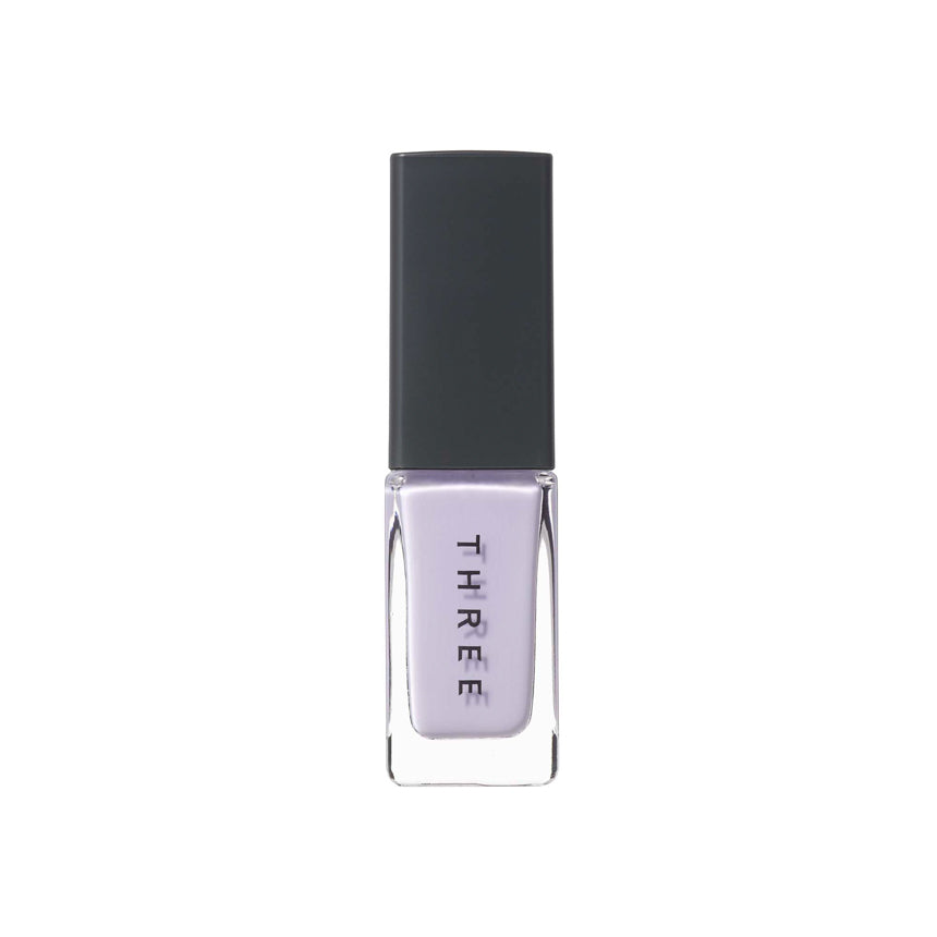 Three Nail Lacquer 7ml in pastel lilac shade, perfect for delicate and feminine nail designs. Part of Tokyo Beauty Box collection.