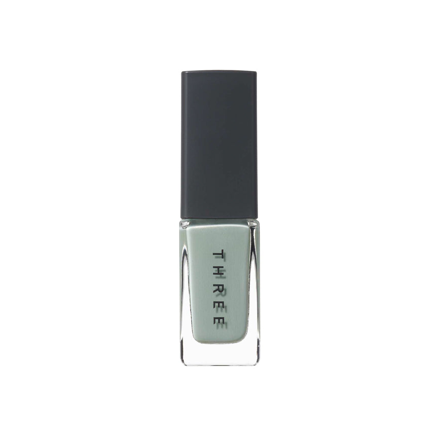 Three Nail Lacquer 7ml in mint green shade, ideal for fresh and vibrant nail looks. Part of Tokyo Beauty Box collection.