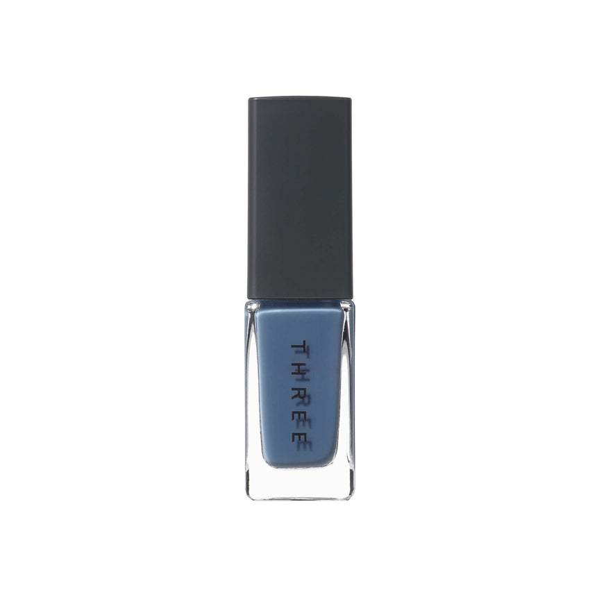 Three Nail Lacquer 7ml in deep teal shade, perfect for bold and modern nail designs. Part of Tokyo Beauty Box collection.