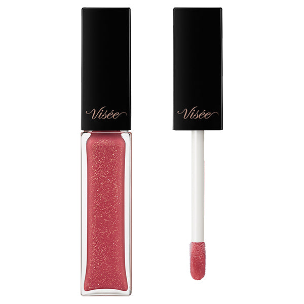 Visee lip plumper product enhancing lips with a glossy finish and natural volume