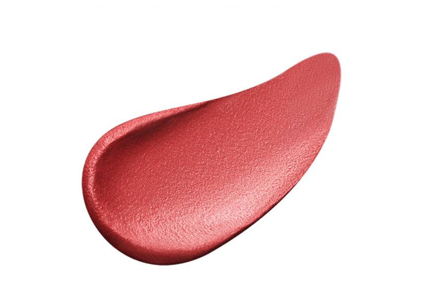 Close-up of Clé de Peau Beauté Rouge Allève Matte lipstick in a rich red shade with a smooth matte finish.