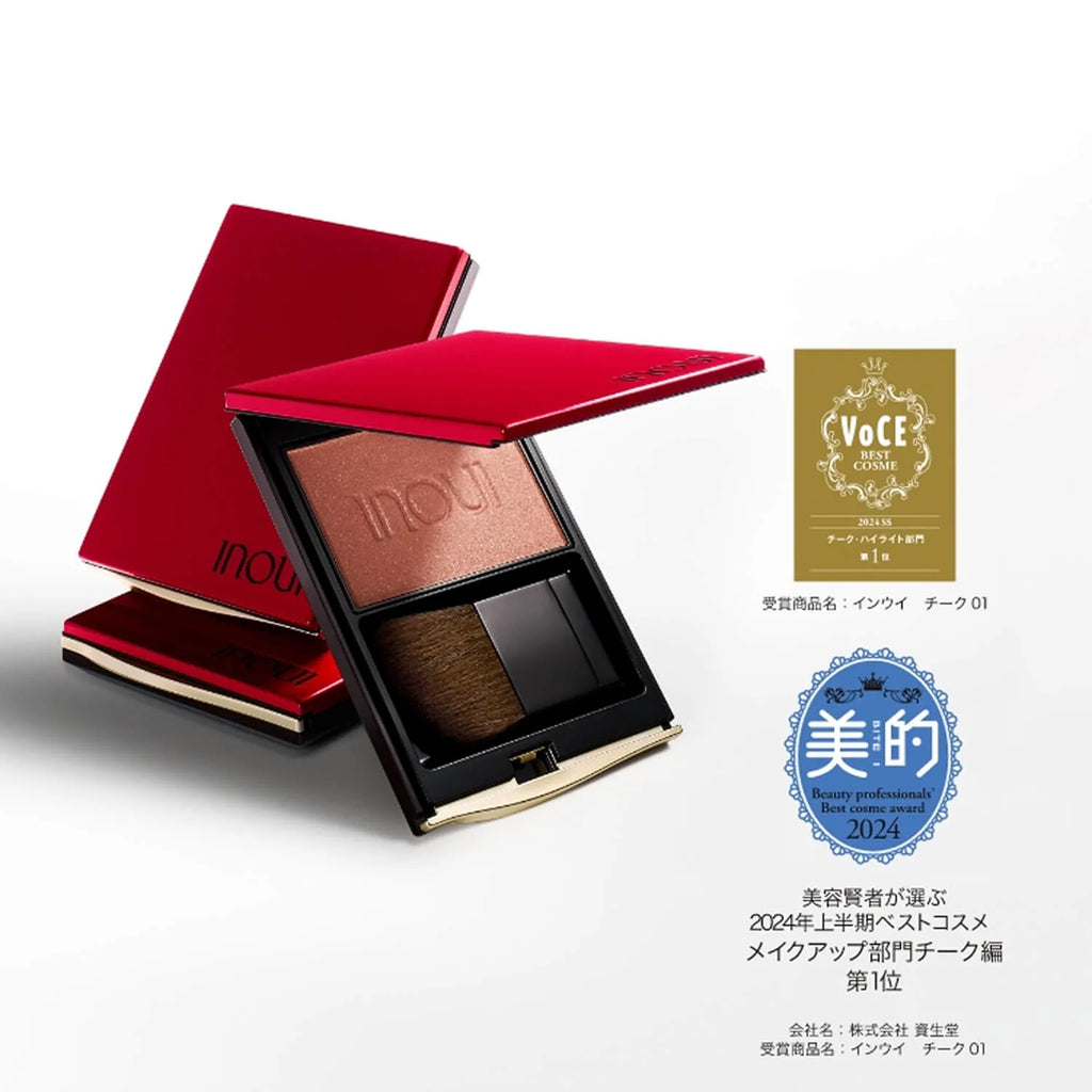 Inoui blush cheek color for natural and radiant skin enhancement