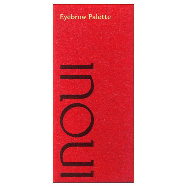 Inoui eyebrow palette showcasing versatile shades for precise and natural brow enhancement