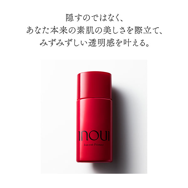 Inoui Lucent primer for radiant skin enhancement and flawless makeup application