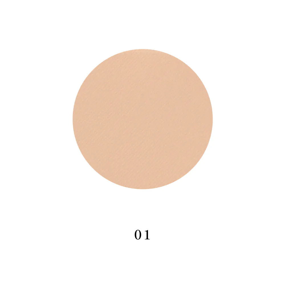 Inoui powder foundation providing flawless, long-lasting coverage with a natural finish