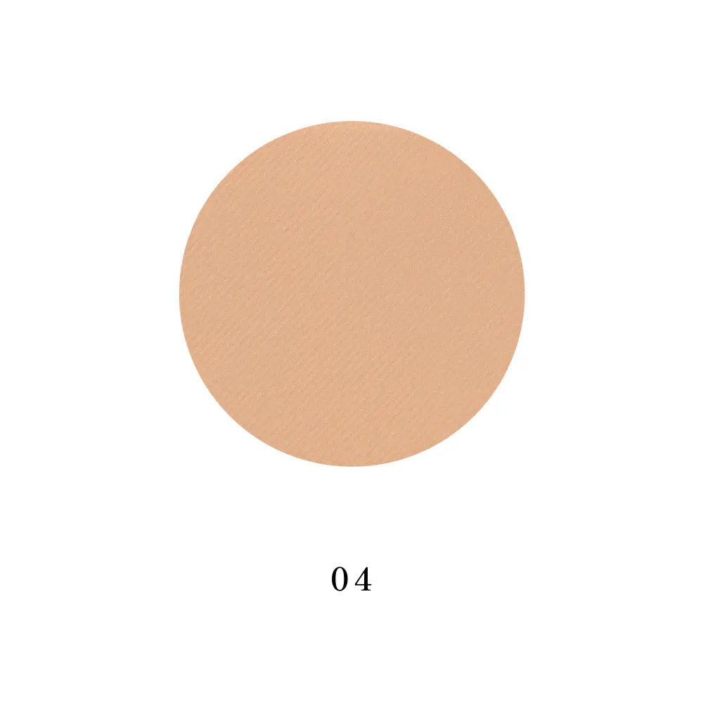 Inoui powder foundation providing flawless, long-lasting coverage with a natural finish