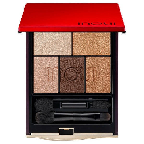 Inoui Radiant eyeshadow palette showcasing vibrant, long-lasting colors for a flawless makeup look