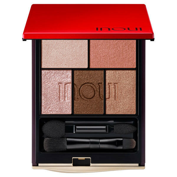 Inoui Radiant eyeshadow palette showcasing vibrant, long-lasting colors for a flawless makeup look