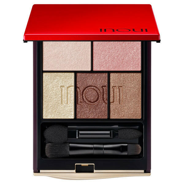 Inoui Radiant eyeshadow palette showcasing vibrant, long-lasting colors for a flawless makeup look