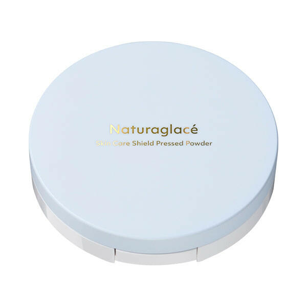Naturaglacé pressed powder compact offering a smooth finish for flawless skin makeup