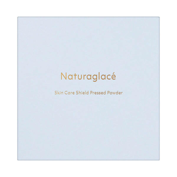 Naturaglacé pressed powder compact offering a smooth finish for flawless skin makeup