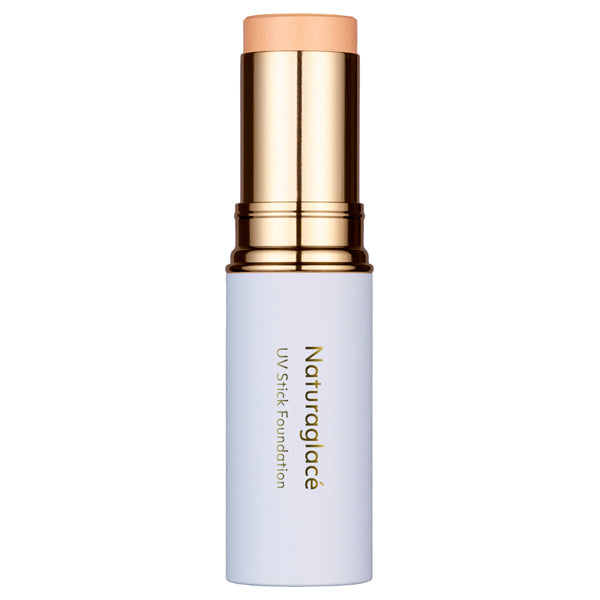 Naturaglacé UV Stick Foundation providing natural protection and flawless coverage for sensitive skin.