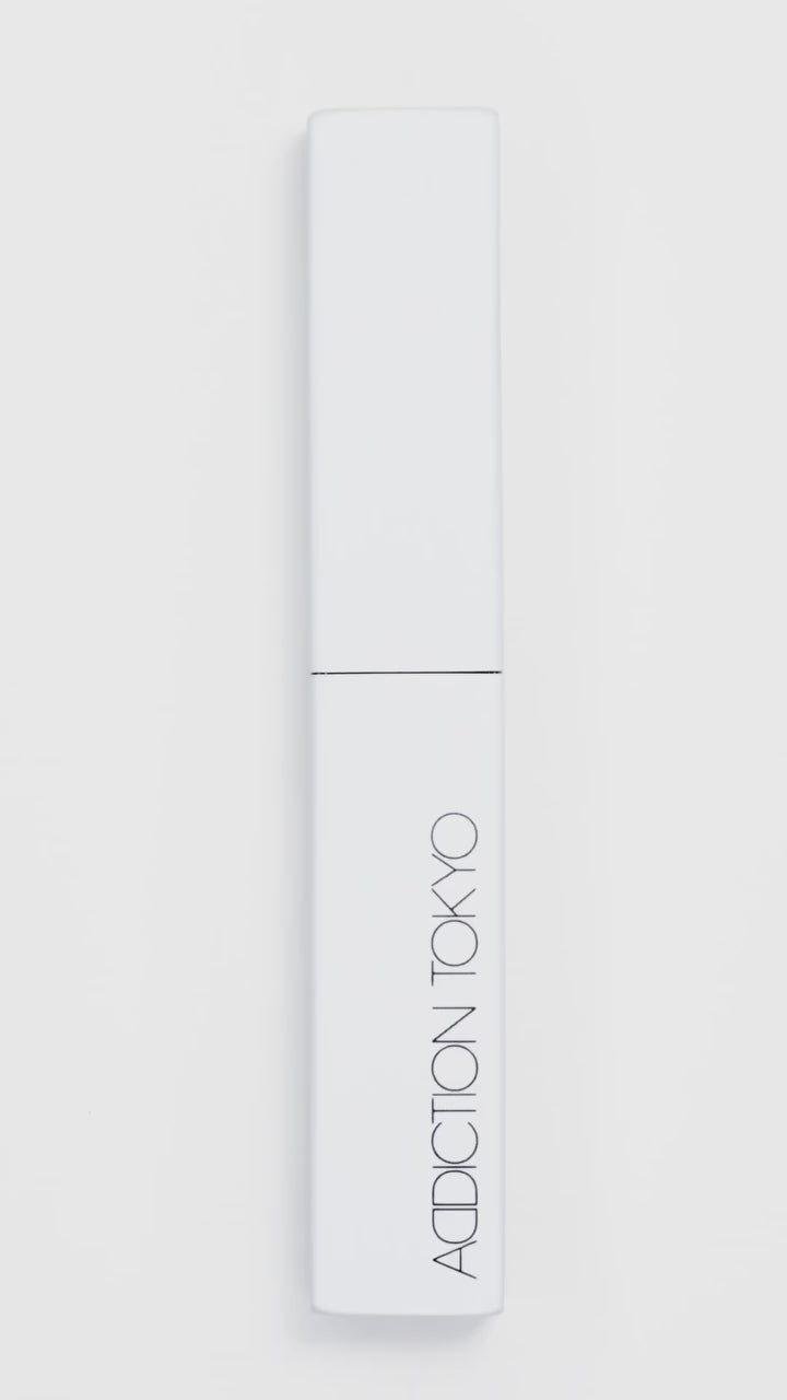 Addiction Tokyo The Lip Balm Soft Matte packaging in sleek white design, perfect for a minimalist aesthetic.