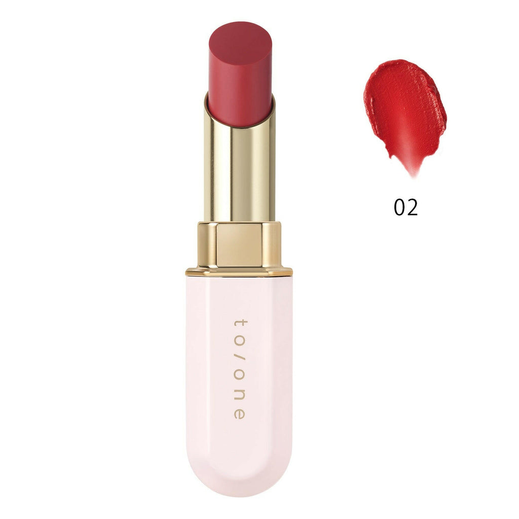 TO/ONE Color Blossom lipstick in rich shades, perfect for enhancing lip color with a smooth, long-lasting finish.