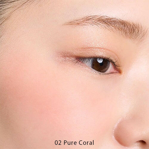 Petal Float Blush by to/one, elegant rosy pink makeup for a natural, radiant glow, cruelty-free and vegan formula.