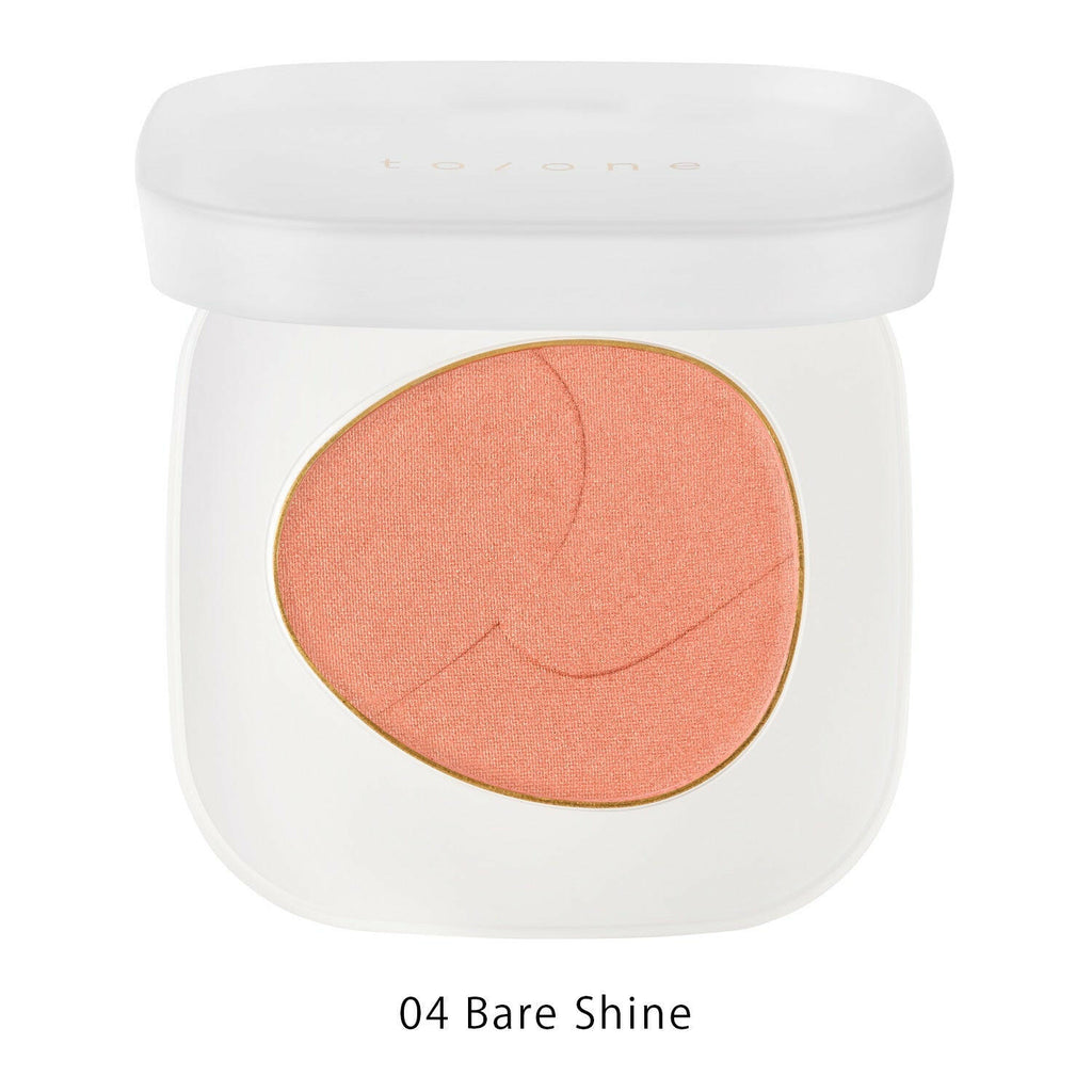 Petal Float Blush by to/one, elegant rosy pink makeup for a natural, radiant glow, cruelty-free and vegan formula.