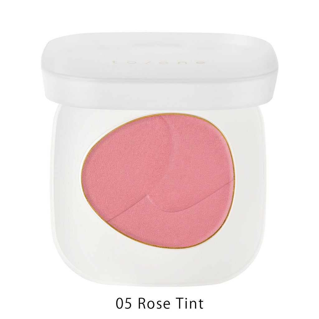 Petal Float Blush by to/one, elegant rosy pink makeup for a natural, radiant glow, cruelty-free and vegan formula.