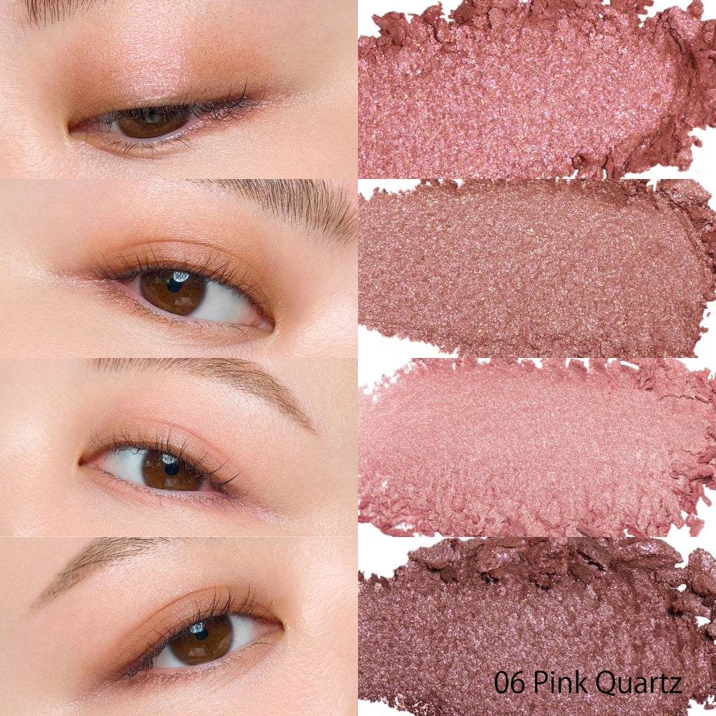 Petal palette eyeshadow showcasing harmonious ton/one shades for elegant makeup looks