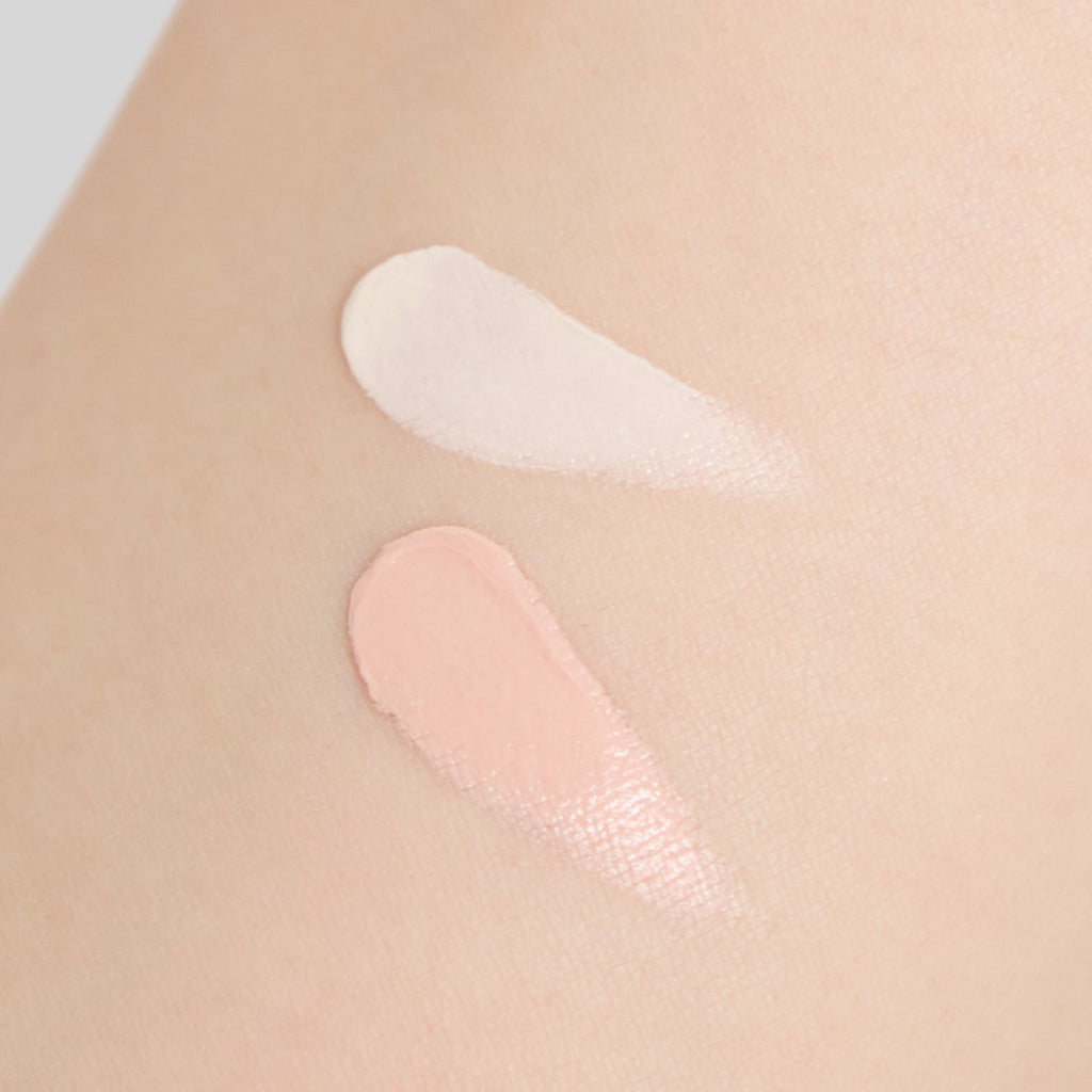 Petal Float poreless smoother providing seamless to/one skin finish for flawless complexion
