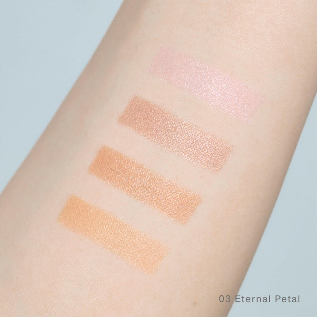 Petal Float Eye Palette featuring soft, blendable shades for a professional makeup look and enhanced eye beauty.